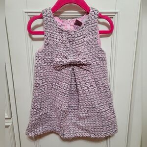 💥 3/$24 Sweetheart Tweed Sleeveless Dress with Bow‎